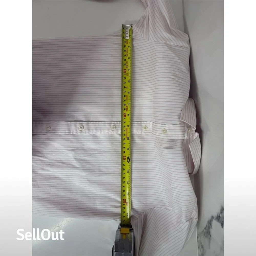 Uniqlo wonen’s Striped Long Sleeve Button-Down Shirt Size S Multicolor - Picture 5 of 7